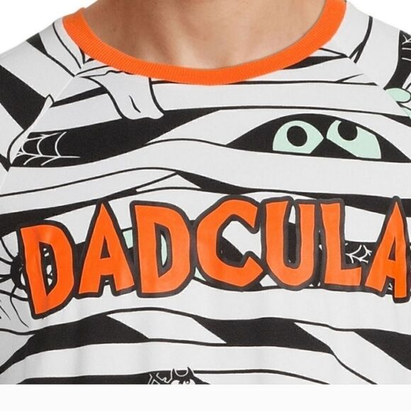 New Halloween Dadcula Mummy Men's Family Pajama Set, 2 pieces - Picture 3 of 3